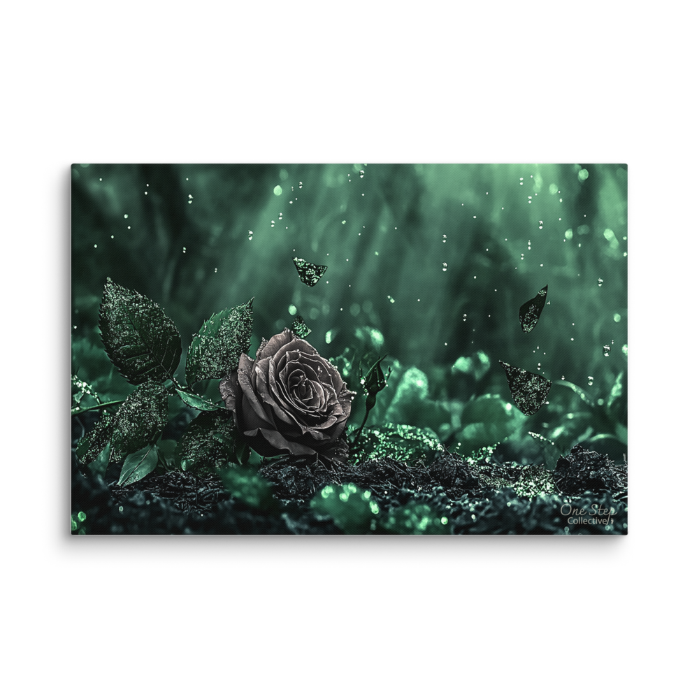 Emerald Resilience Canvas Print